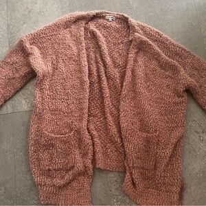 Fashion Nova Women's Cardigan in Rust